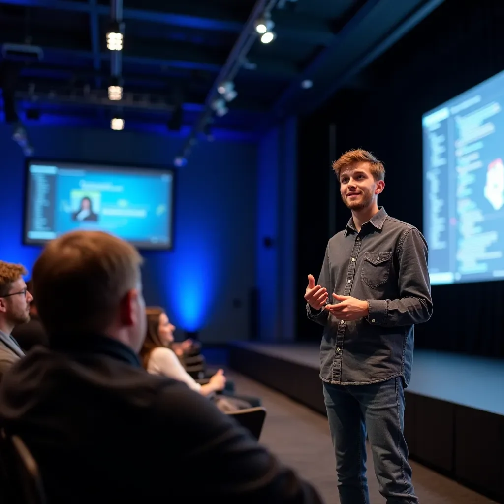 Modern office environment