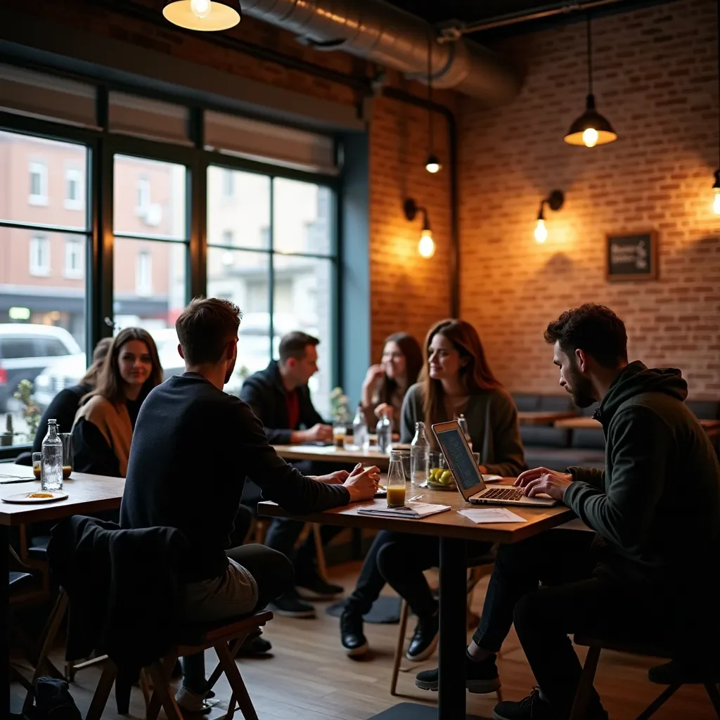 Professional team collaboration